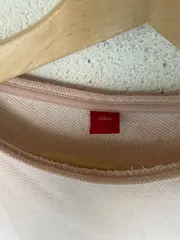 Vorschaubild 5 von Mädchen Pullover Langarm Uni Rosa Gr. 152 Baumwolle Casual