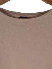 Vorschaubild 3 von Mädchen Pullover Langarm Uni Rosa Gr. 152 Baumwolle Casual