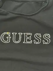 Vorschaubild 3 von Kinder T-Shirt Schwarz Gr. 146 mit Strasssteinen Casual