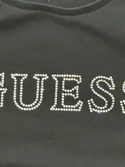 Vorschaubild 4 von Kinder T-Shirt Schwarz Gr. 146 mit Strasssteinen Casual