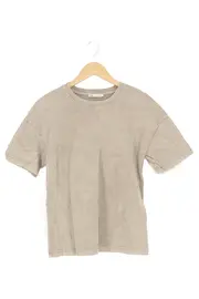 Vorschaubild 1 von Herren T-Shirt Gr. 46/S Grau Casual Streetwear Oversized Uni