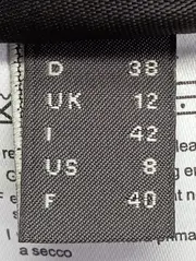 Vorschaubild 4 von Damen Etuikleid Business Kleid Gr. 38/M Schwarz Elegant 97cm