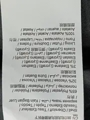 Vorschaubild 5 von Damen Etuikleid Business Kleid Gr. 38/M Schwarz Elegant 97cm