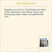Vorschaubild 2 von Tomb Raider PC Action-Adventure Deutsch Lara Croft Abenteuer Spiel