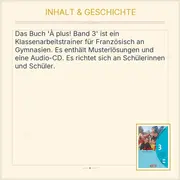 Vorschaubild 3 von À plus! 3 Französisch Klassenarbeitstrainer Cornelsen Gymnasium mit Audio-CD