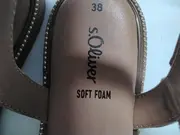 Vorschaubild 5 von Sandalen Damen Gr. 38 Braun Casual Sommerschuhe