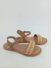 Vorschaubild 6 von Sandalen Damen Gr. 38 Braun Casual Sommerschuhe