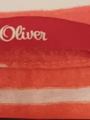 Vorschaubild 5 von Damen T-Shirt Gr. 36/S Rot Gestreift Kurzarm Baumwolle Freizeit