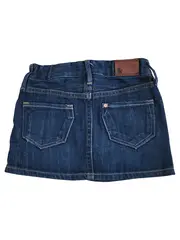 Vorschaubild 2 von Jeansrock Kinder Minirock Blau Gr. 92 Baumwolle Casual Freizeit