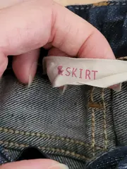 Vorschaubild 9 von Jeansrock Kinder Minirock Blau Gr. 92 Baumwolle Casual Freizeit