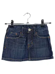 Vorschaubild 1 von Jeansrock Kinder Minirock Blau Gr. 92 Baumwolle Casual Freizeit