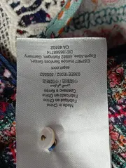 Vorschaubild 5 von Damen Freizeitkleid Gr. 38/M Mehrfarbig Bohemian Vintage Viskose