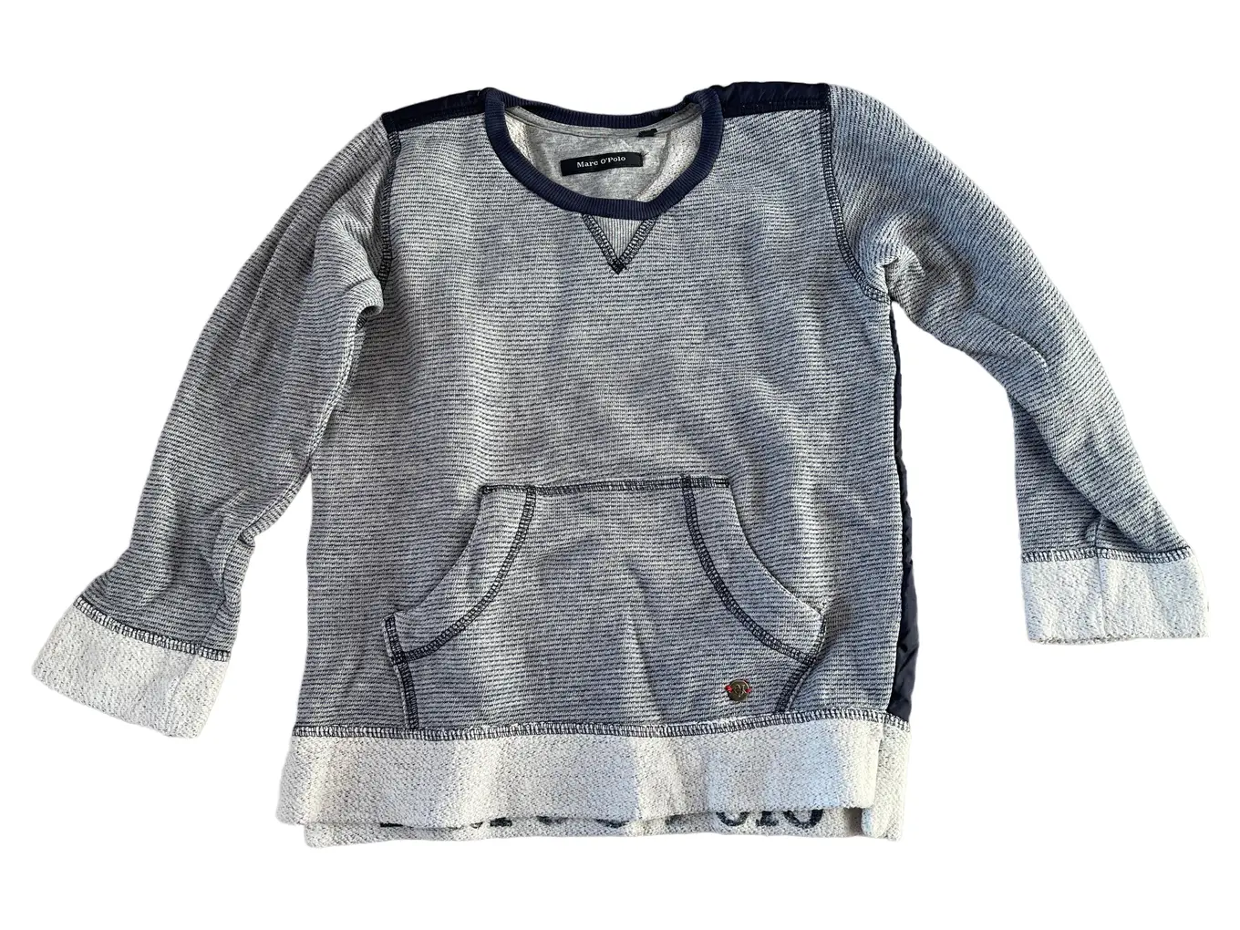MARC O'POLO Kinder Sweatshirt Gr. 110 Grau Casual Langarm