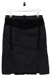 Vorschaubild 2 von Damen A-Linienrock Schwarz Gr. 38/M Elegant Business Rock Midi