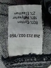 Vorschaubild 4 von Damen Jeans Regular Fit Grau Gr. W28/36/S Casual Baumwolle Stretch