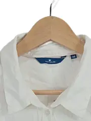 Vorschaubild 3 von Damen Bluse Gr. 38 Weiß Viskose Casual Langarm