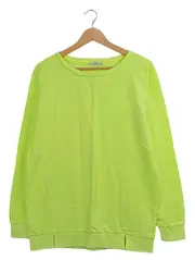 Vorschaubild 1 von EDC Damen Pullover Gelb Gr. 36/S Casual Langarm Baumwolle