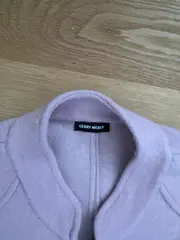 Vorschaubild 4 von Damen Strickjacke Blazer Gr. 40/L Rosa Elegant