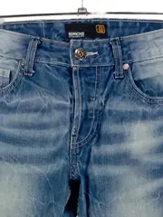 Vorschaubild 2 von Herren Destroyed Jeans W29/L30 Blau Denim Used Look Casual Hose