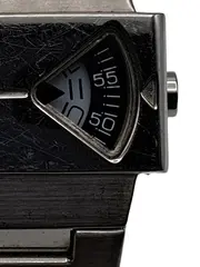 Vorschaubild 3 von Herren Armbanduhr Retro Edelstahl Grau Casual 4cm Zifferblatt