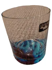 Vorschaubild 1 von Trinkglas Modern Blau Abstraktes Muster 300ml