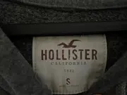 Vorschaubild 3 von Herren Hoodie Kapuzenpullover Logo-Print Grau Gr. S California