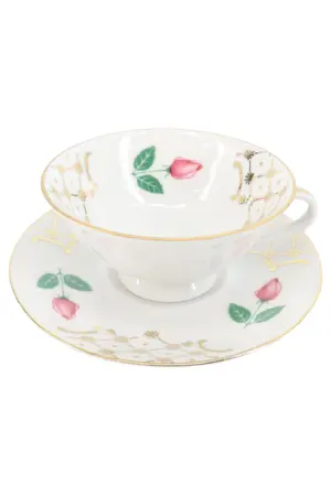 BAVARIA PORZELLAN Tasse und Unterteller