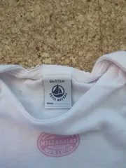 Vorschaubild 4 von Baby Body Mädchen Gr. 68 Rosa Gestreift Baumwolle
