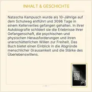 Vorschaubild 3 von Natascha Kampusch 3096 Tage Autobiografie Gefangenschaft Ullstein TB