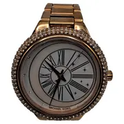 Vorschaubild 1 von Damen Armbanduhr MK-6551 Roségold Edelstahl Strass