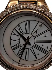 Vorschaubild 6 von Damen Armbanduhr MK-6551 Roségold Edelstahl Strass