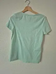 Vorschaubild 2 von Damen T-Shirt Gr. 34/XS Grün Casual Palmen Print