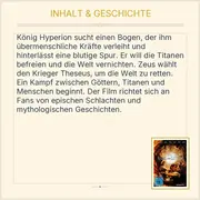 Vorschaubild 3 von Krieg der Götter DVD Fantasy Henry Cavill Mickey Rourke FSK 16