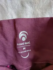Vorschaubild 4 von Oceans Apart Damen Leggings Lila M Sportlich Lochmuster