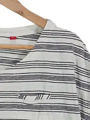 Vorschaubild 3 von Damen T-Shirt Gr. 46/3XL Mehrfarbig Gestreift Casual Freizeit