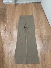 Vorschaubild 5 von Schlaghose Damen Gr. S/36 Beige Stoffhose High Waist Flared