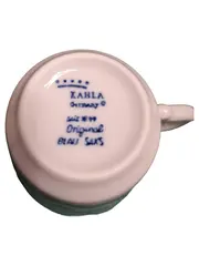 Vorschaubild 2 von Tasse Untertasse Blau Saks Porzellan Blumen Traditionell Weiß 6.5cm