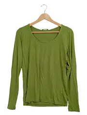 Vorschaubild 1 von Langarmshirt Damen Gr. S Grün Basic Viskose