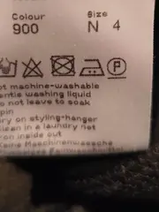 Vorschaubild 5 von Leichte Jacke Damen Viskose Schwarz Gr. 40/L Knopfleiste Nieten