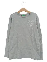 Vorschaubild 1 von Langarmshirt Kinder Gr. 150/152 Grau Sportlich