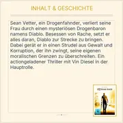 Vorschaubild 3 von Vin Diesel DVD Actionfilm Thriller FSK 16 Deutsch Englisch Rache Verbrecherjagd