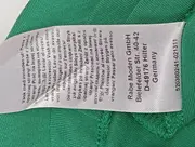 Vorschaubild 6 von Damen Langarmshirt 3/4 Arm Baumwolle Grün Gr. 44 L Basic