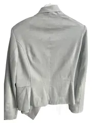 Vorschaubild 2 von Blazer Damen Grau Gr. 44/XXL Modern Uni Polyester Elasthan