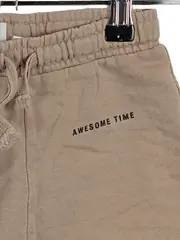 Vorschaubild 3 von Kinder Shorts Kurze Hose Gr. 98 Beige Baumwolle Casual Awesome Time Sommer