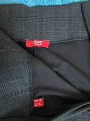 Vorschaubild 3 von Damen Stoffhose Kariert Grau Gr. 38 Business