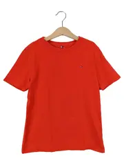 Vorschaubild 1 von T-Shirt Kinder Gr. M (8-10) / 128 Rot Basic Baumwolle