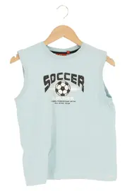 Vorschaubild 1 von Kinder Top Gr. 152 Blau Casual Sport Fußball
