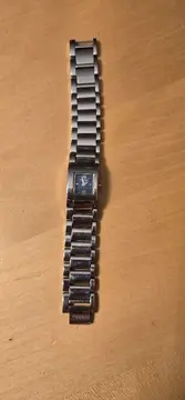 Vorschaubild 2 von Damenuhr ES-1244 Rechteckig Edelstahl Silber Elegant