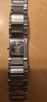 Vorschaubild 3 von Damenuhr ES-1244 Rechteckig Edelstahl Silber Elegant