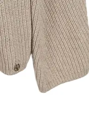 Vorschaubild 3 von Damen Pullover Strickmuster Beige Gr. 40 L Freizeit Casual